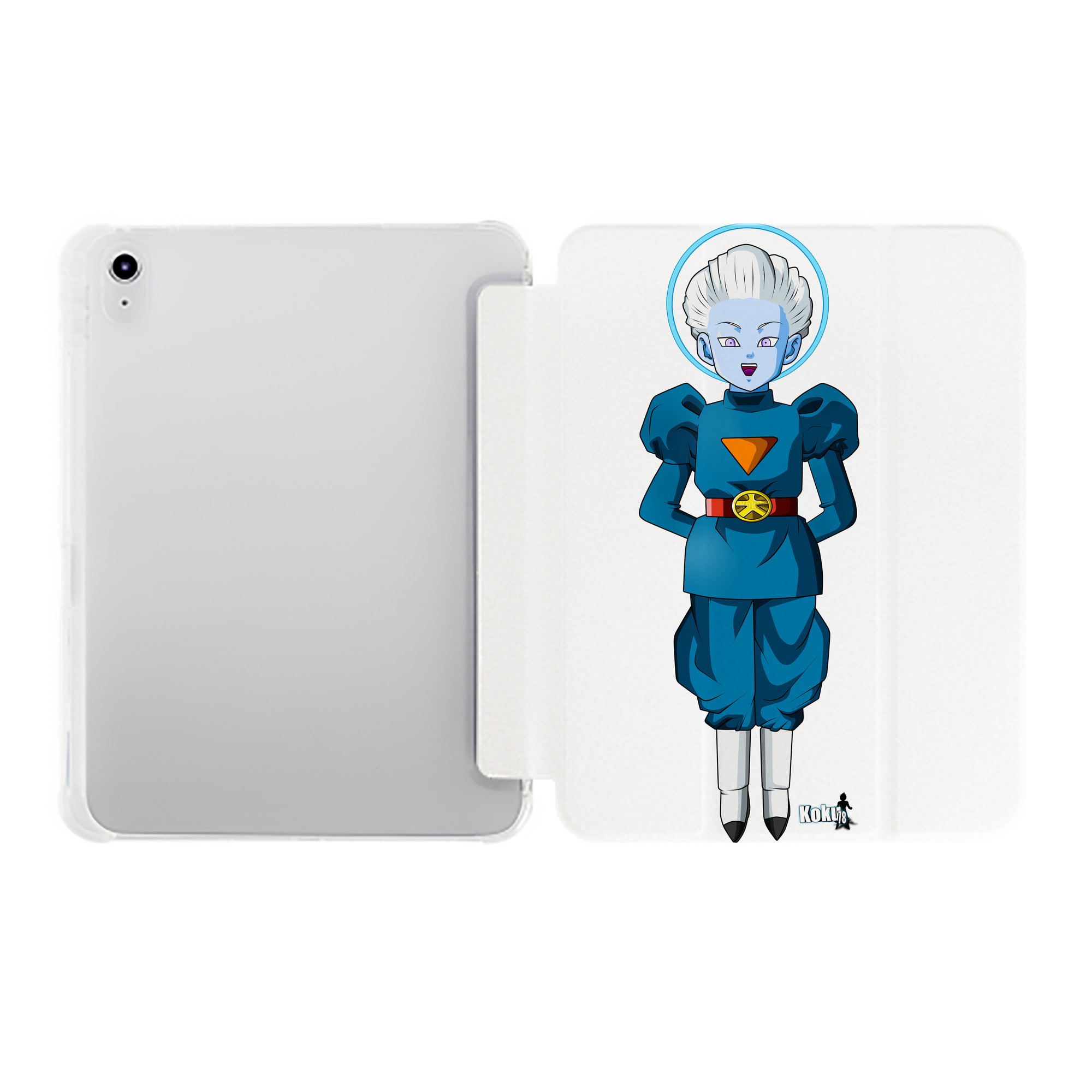 （画像用） ドラゴンボール DRAGON BALL IPad ケース ペン収納付き 三つ折りスタンド PUレザー×シリコン 対応機種9.5/10.5/10.9インチ